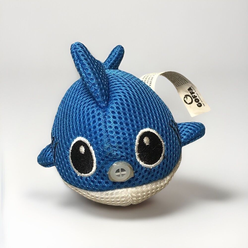 Goffa Mini Blue Shark Stuffed Animal Plush Toy Under 6in MA-1247